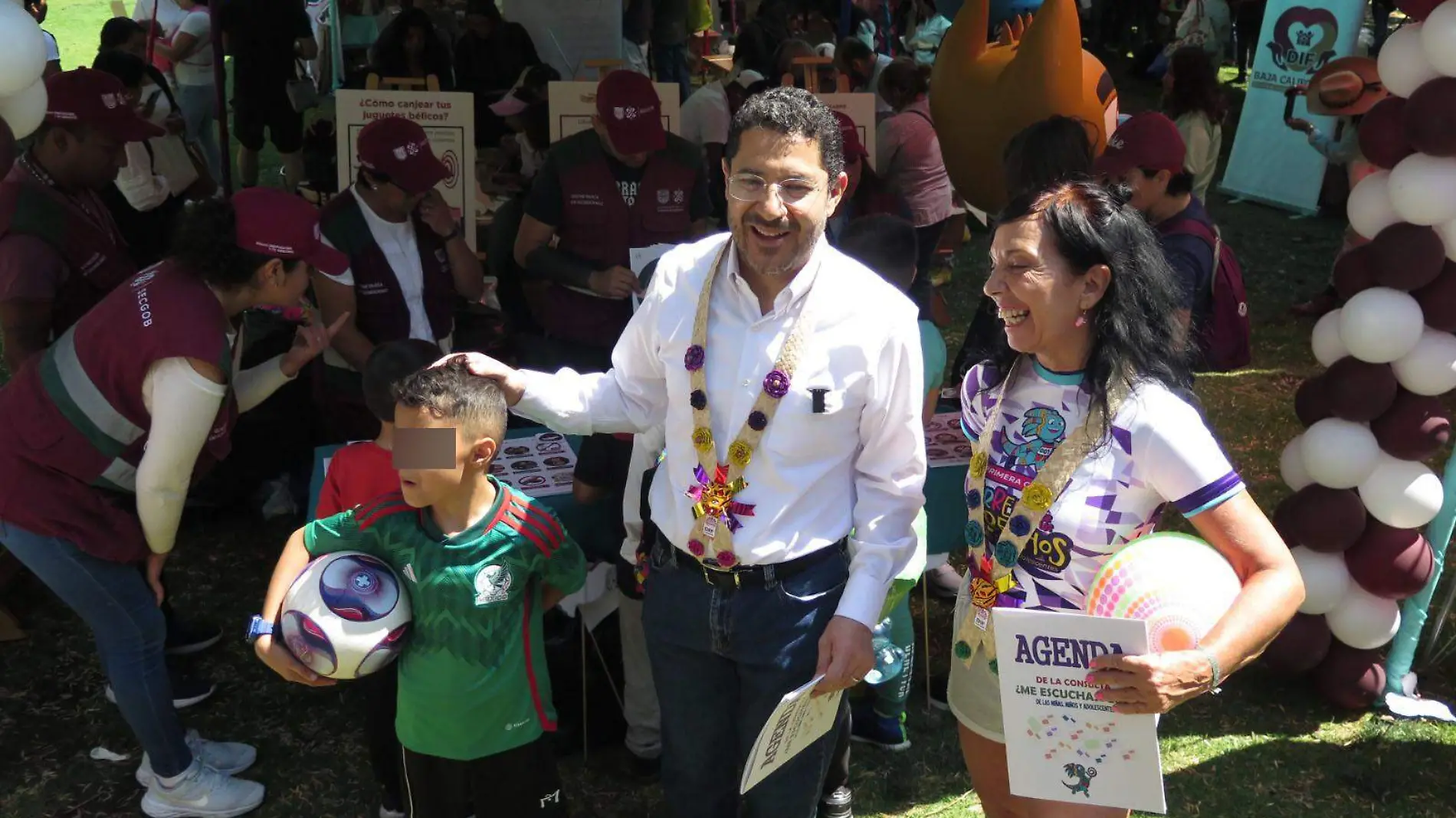 Celebración del Día del Niño en Complejo Cultural Los Pinos